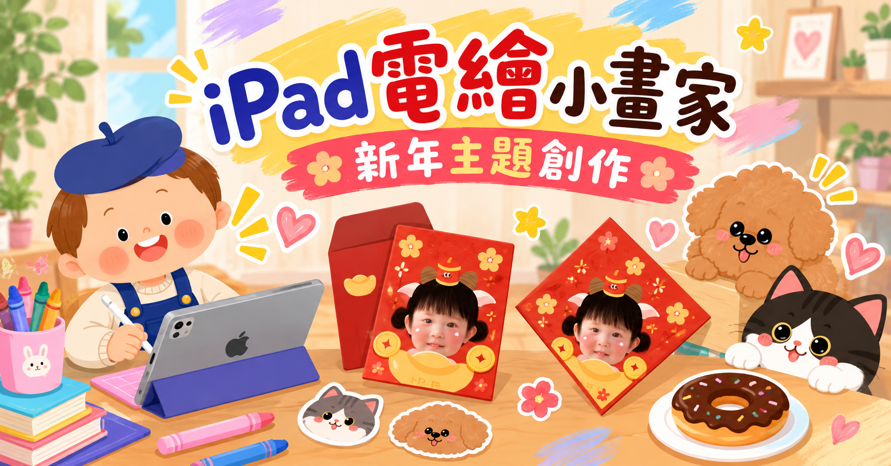 iPad電繪小畫家【2027冬令營】
