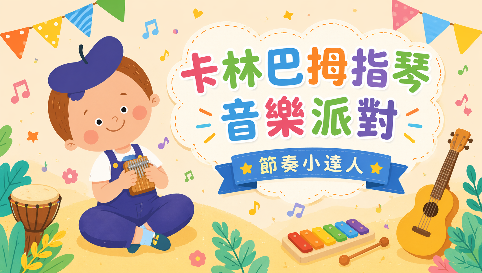 卡林巴拇指琴音樂派對【2026夏令營】