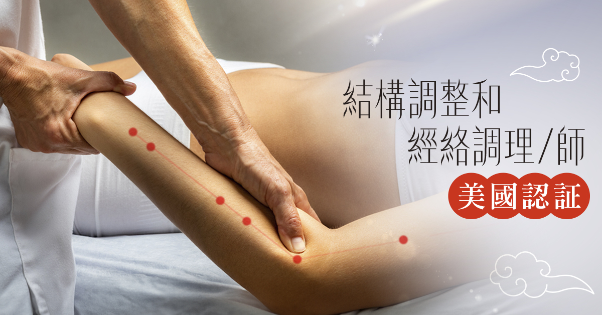結構調整和經絡調理/師-全台獨家美國認証