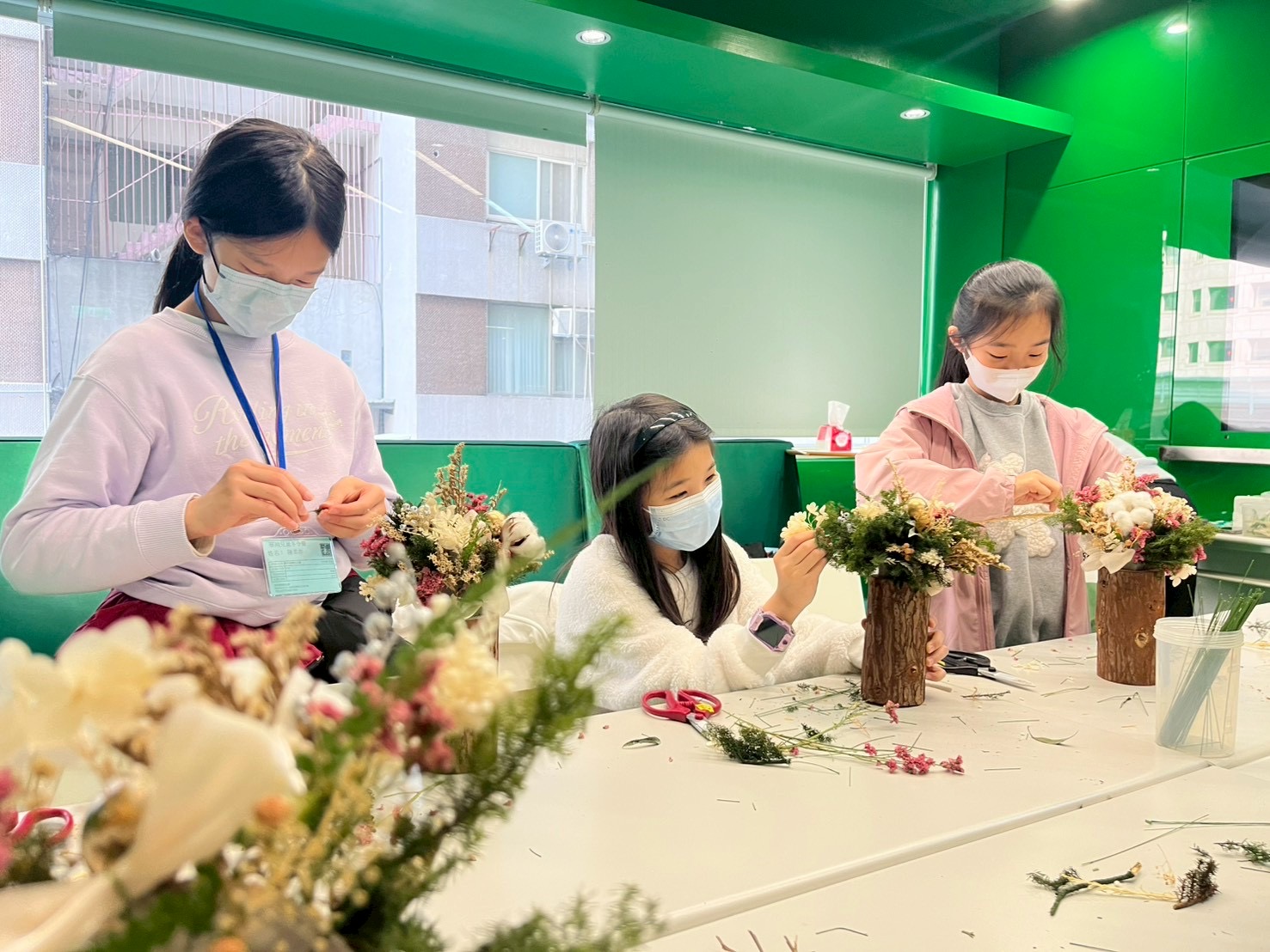 動手做韓式花藝