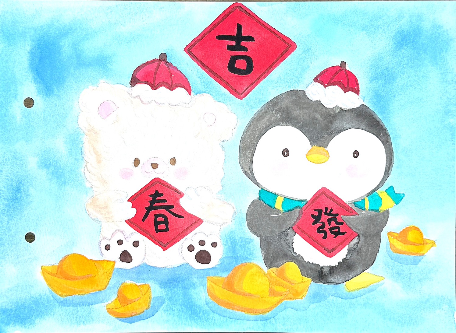 輕水彩繪畫日記