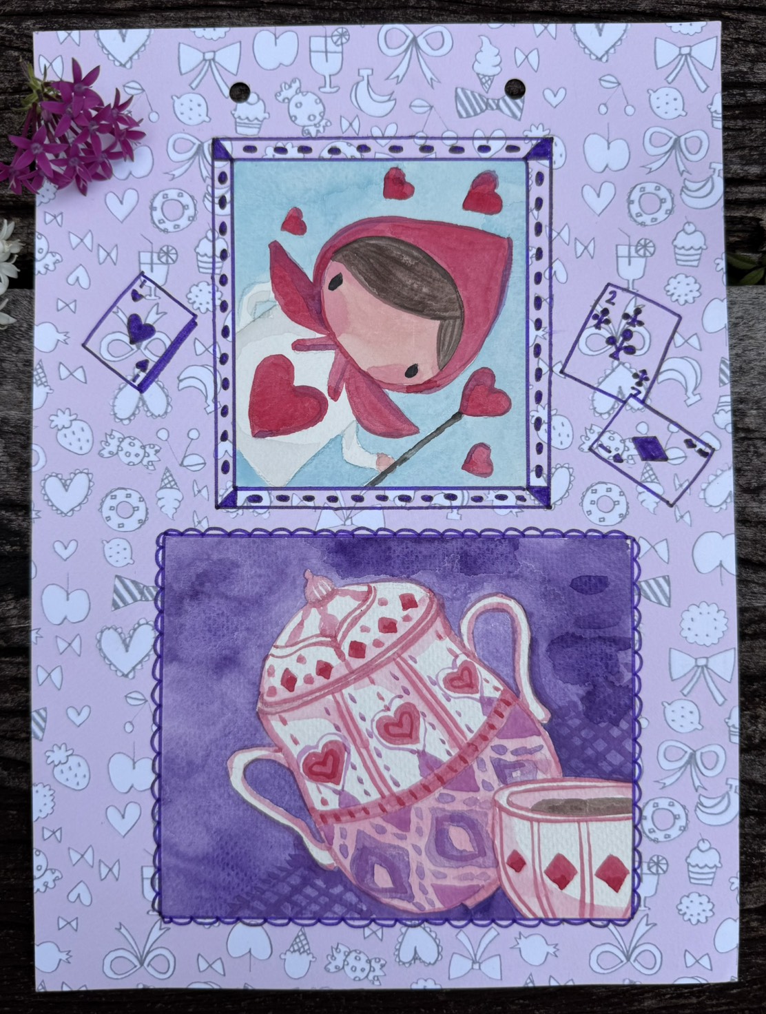 輕水彩繪畫日記