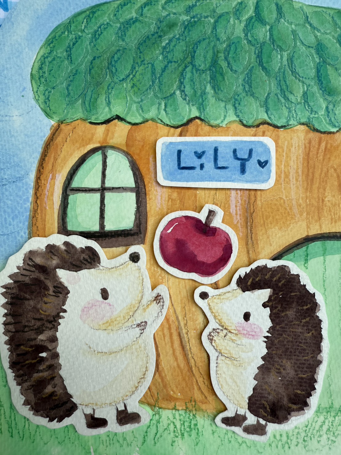 輕水彩繪畫日記